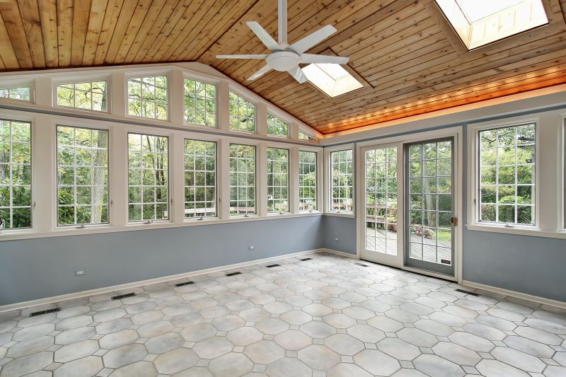 Bright Sunroom Design